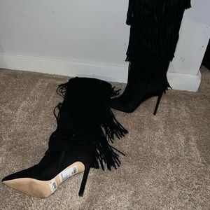 New in box - NEVER WORN but scuffed on bottom as in photos